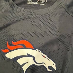 Broncos Heat-gear shirt Size Medium